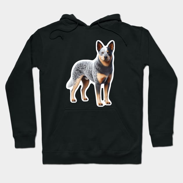 Australian Cattle Dog Hoodie by millersye